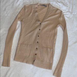 Vince Blush/Nude Cardigan Sweater